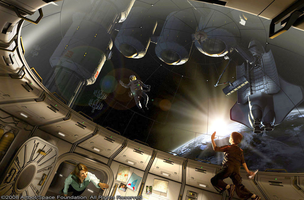 ArtStation - Poster artwork for 25th National Space Symposium