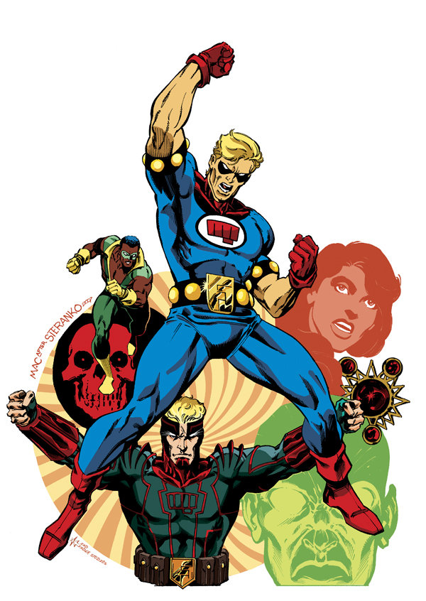 Fist of Justice Free Comic Book Day Cover
