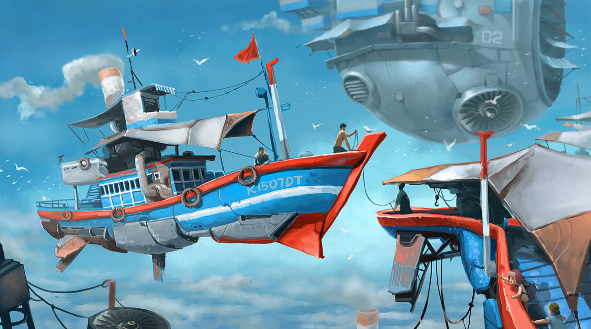 Artstation Port Le Long