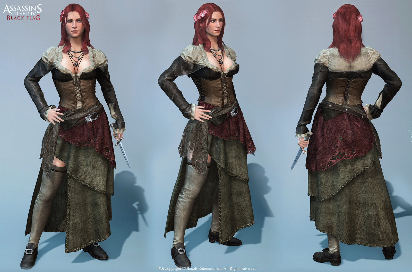 Marthin Agusta Anne Bonny Assassin S Creed Black Flag In Game Render