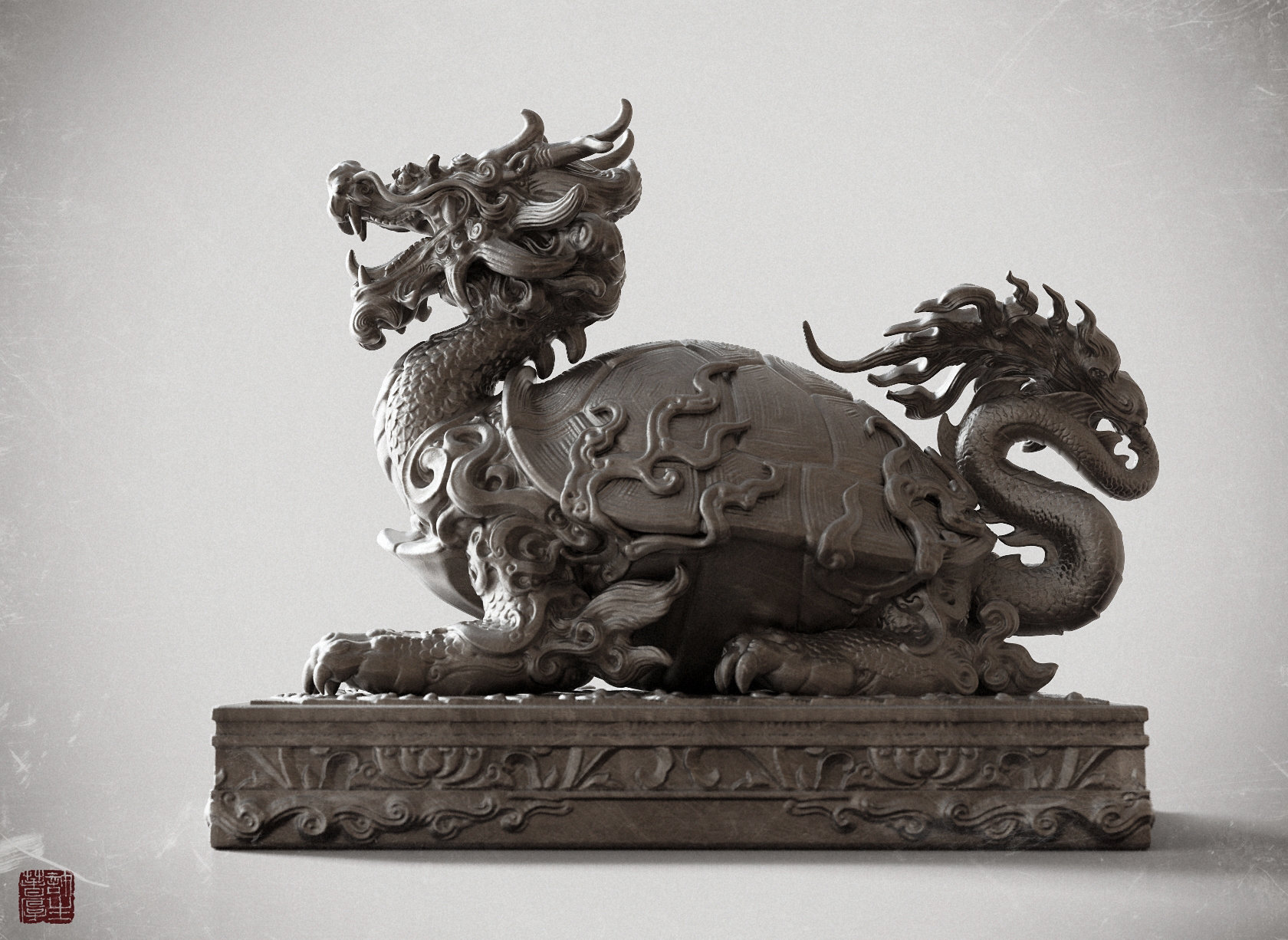 Легендарные фигуры. Zhelong xu. Китайский дракон скульптура. Чжуань-Сюй дракон. Таиланд статуи мифических существ.
