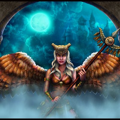 Aishwaary anant owl girl warrior
