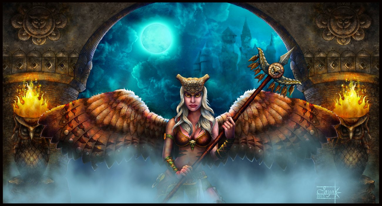 http://anant-art.deviantart.com/art/Lady-Owl-Warrior-379071621