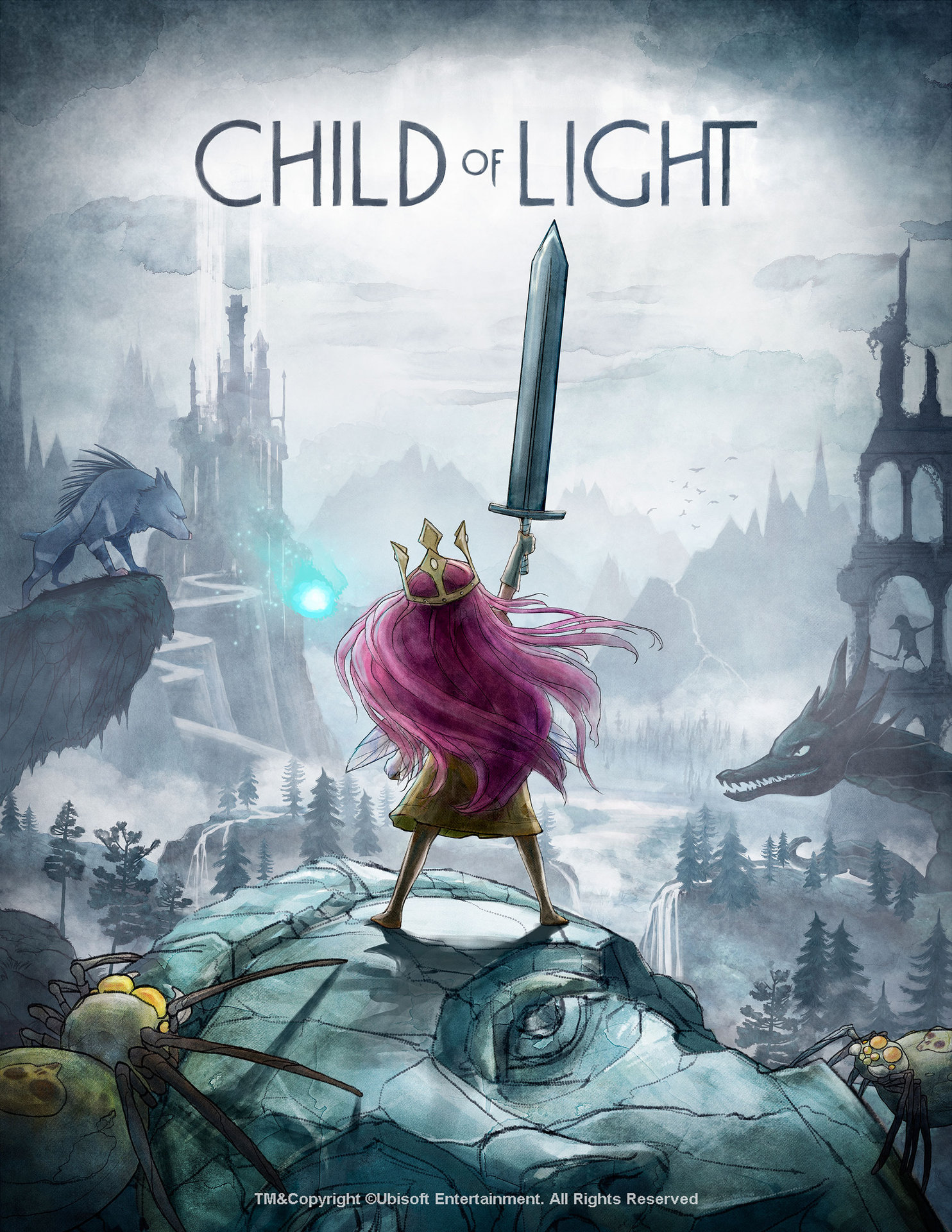 Child of light не запускается. Дитя света игра. Child of Light Ultimate Edition. Child of Light Постер.