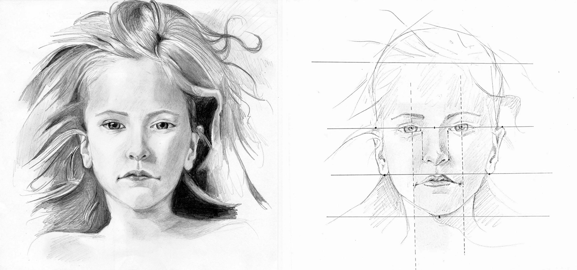 ArtStation - Drawing Face Proportions