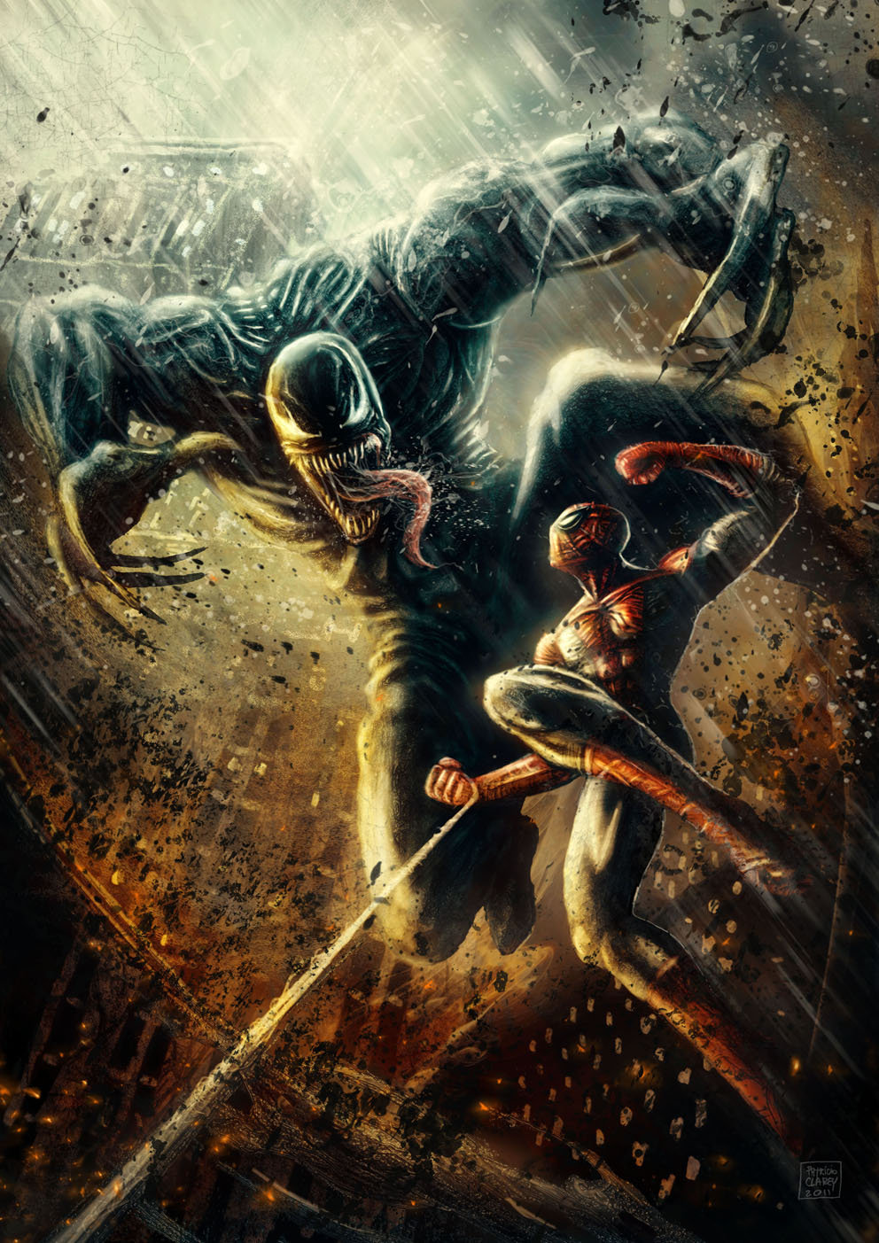 ArtStation - Venom # Fan art, Patricio Clarey