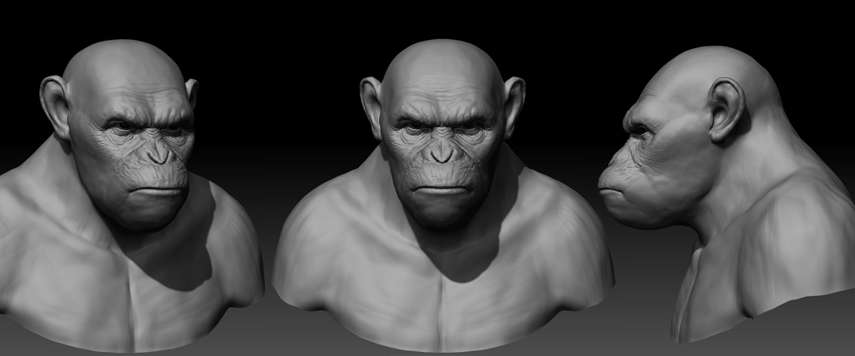 Artstation Dawn Of The Planet Of The Apes Fan Art Patrick Liow