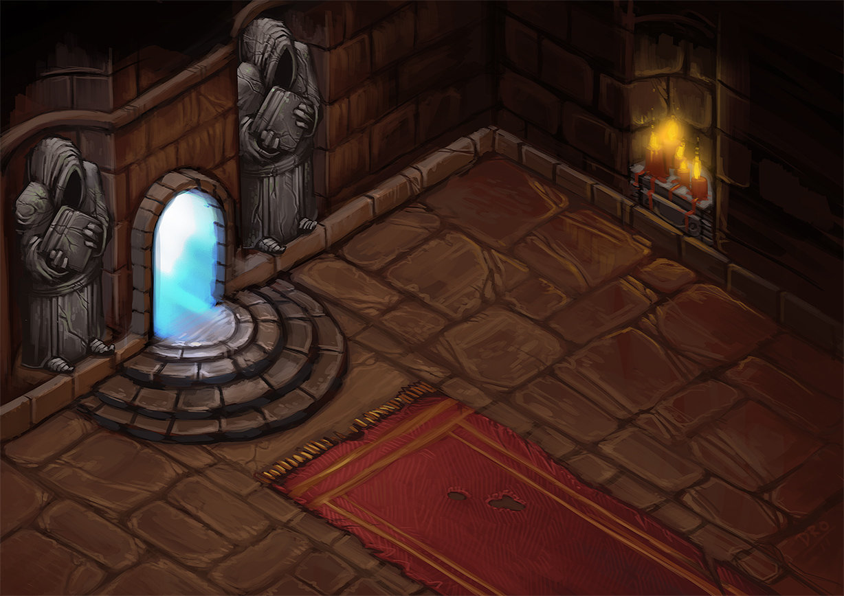 Entry to the Aldrheim Dungeons