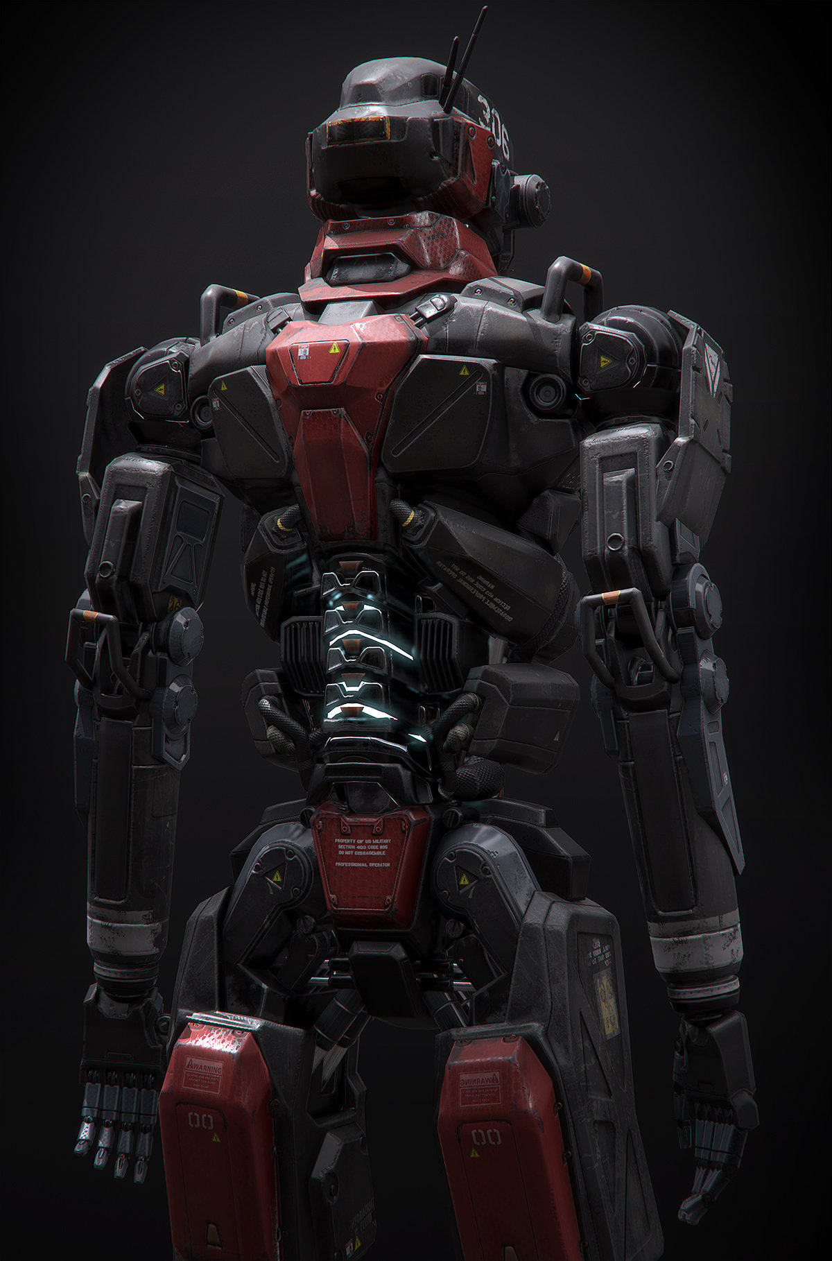 Artstation Humanoid Robot Project Alan Van Ryzin