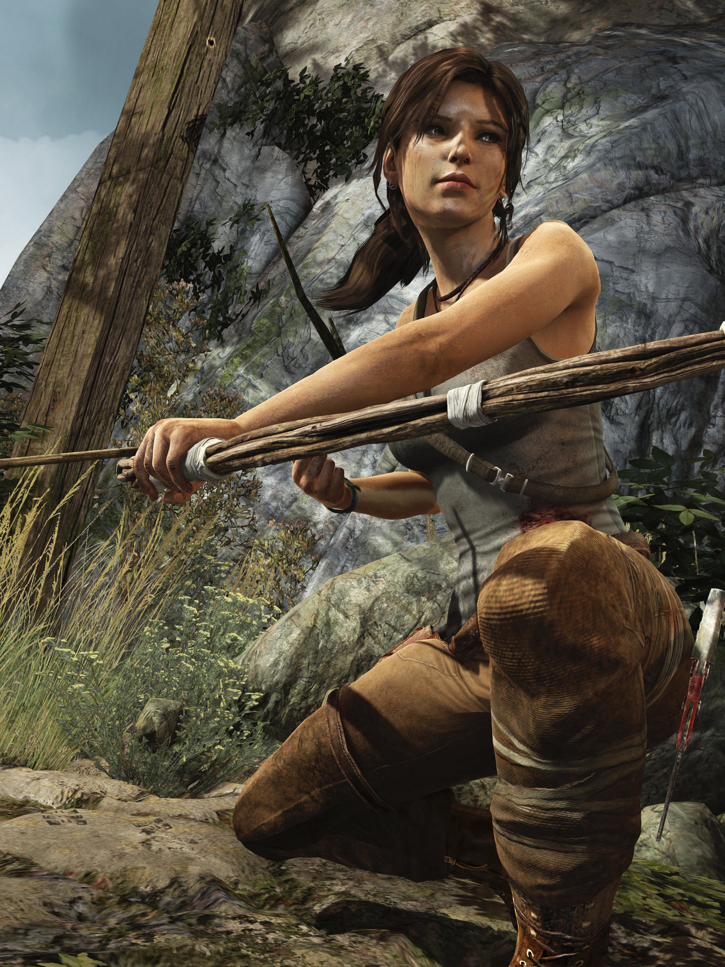 Игра где 2013. Lara Croft Tomb Raider 2013.
