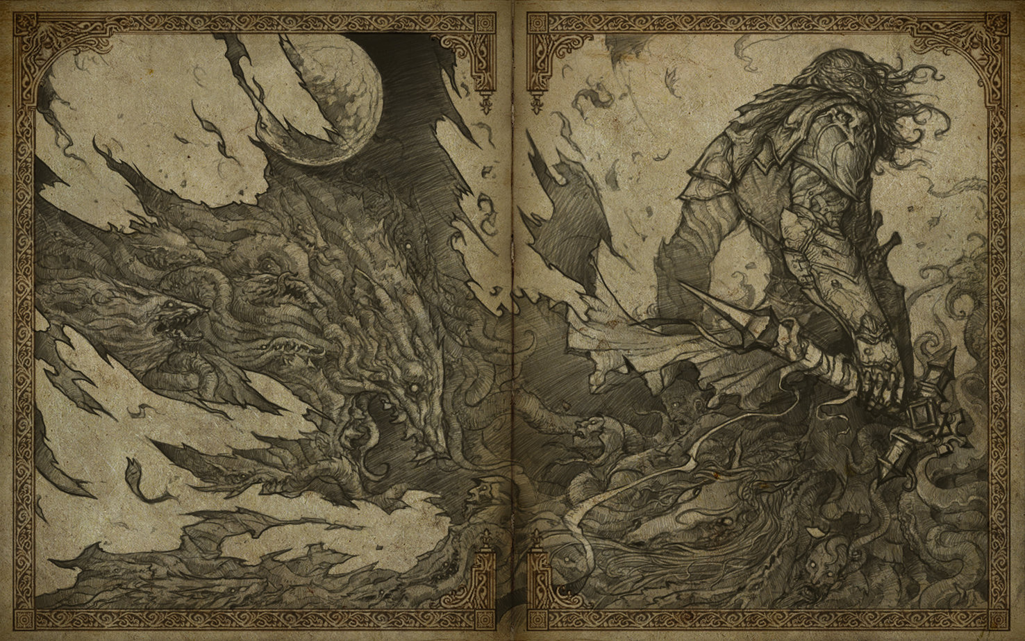 ArtStation - Castlevania Lords Of Shadows Demo Illustration