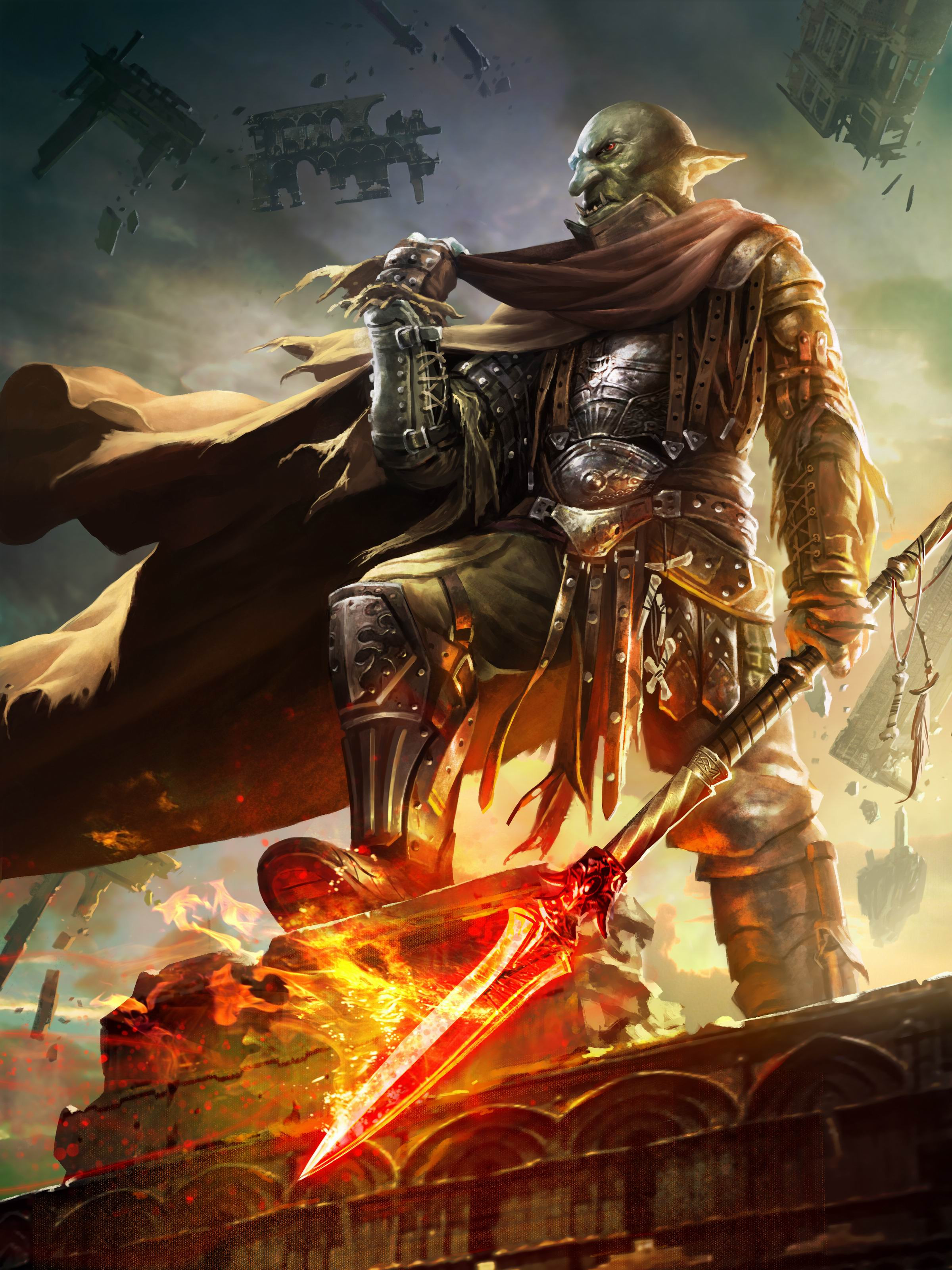 доспех паладин арт. вархаммер фэнтези огненные войны. воин фэнтези. эпические арты. битва монстров.