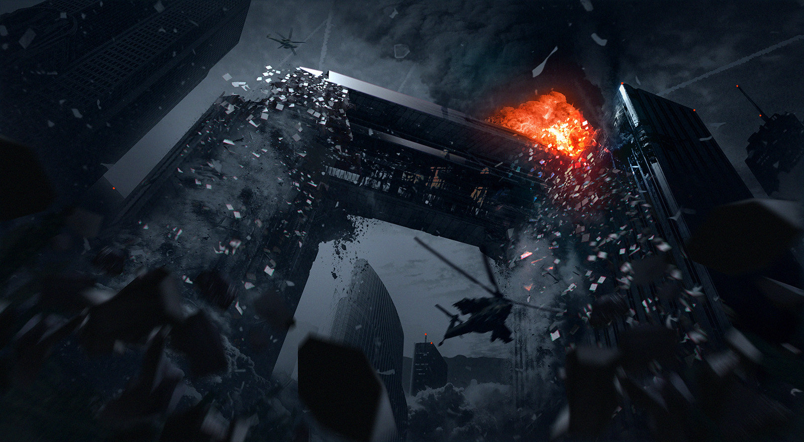 ArtStation Call of Duty Ghosts Freefall