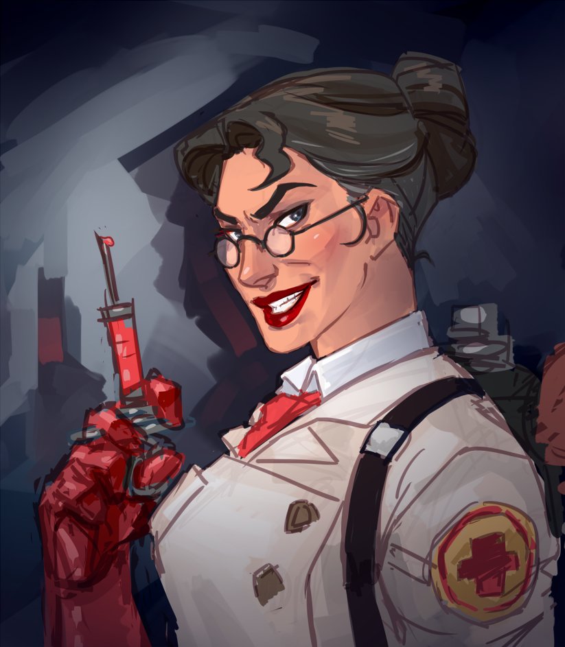 Team Fortress 2 Female Doctor