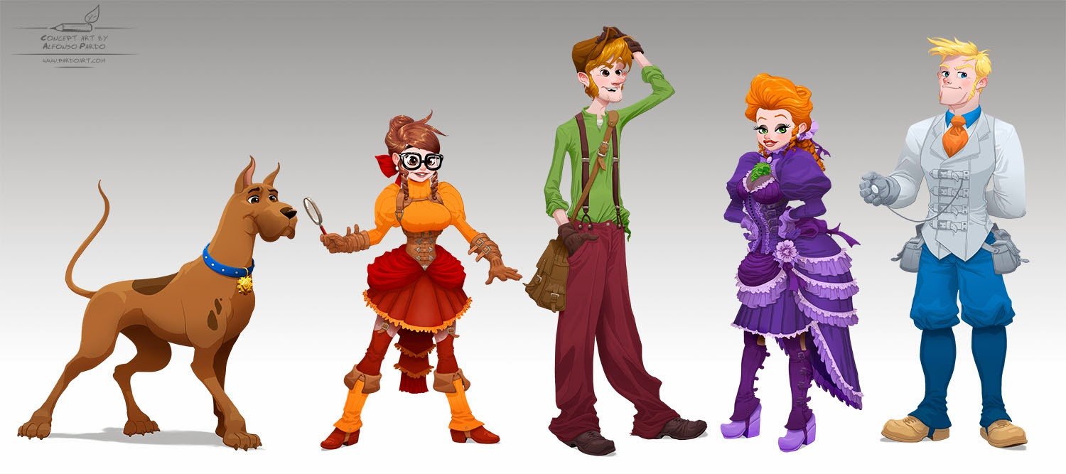 VIctorian Scooby doo