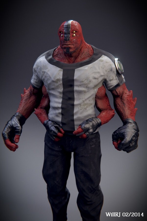 ArtStation - Ben 10 Fourarms Fan art, William Jaravaza