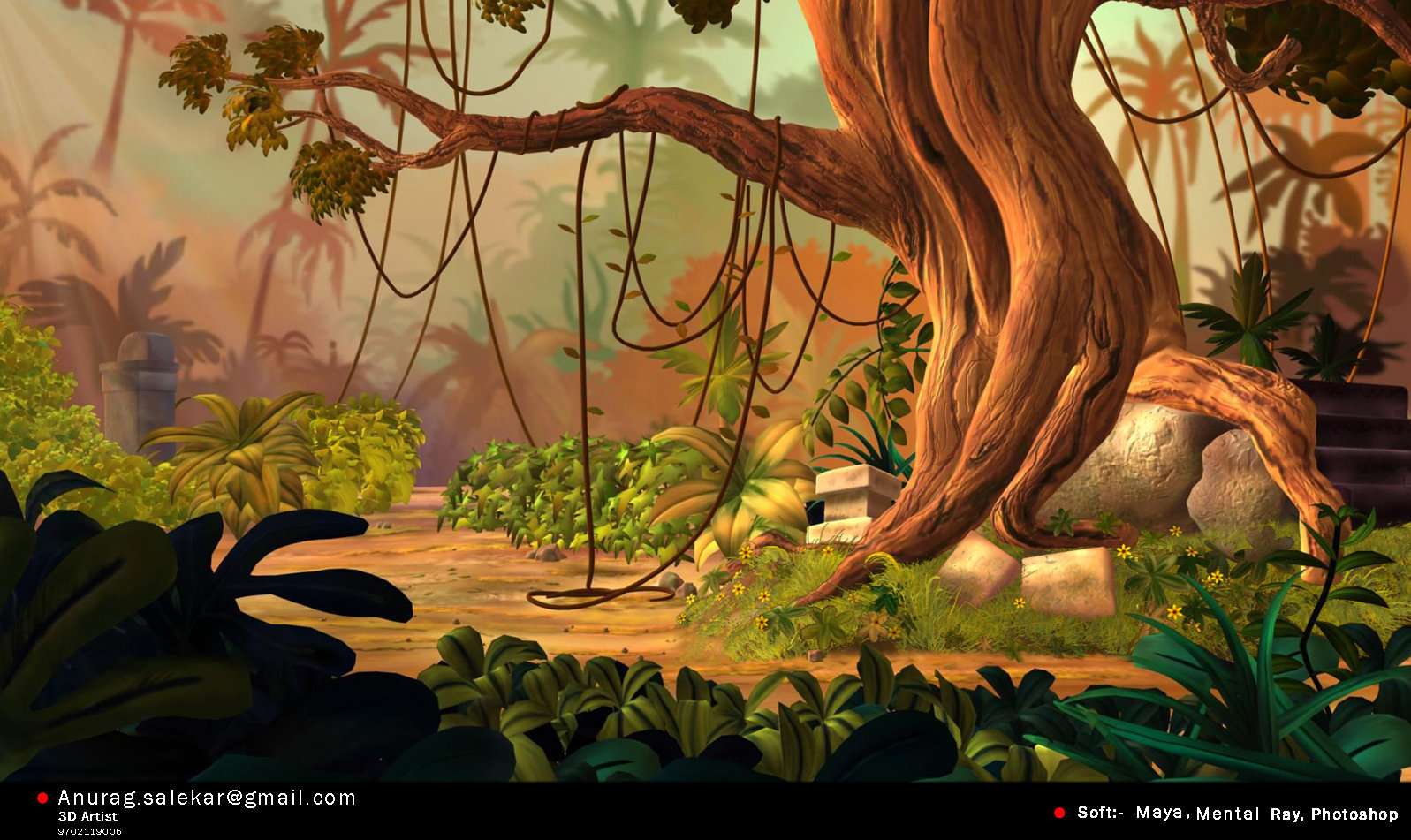 Artstation Jungle Book Bg Anurag Salekar