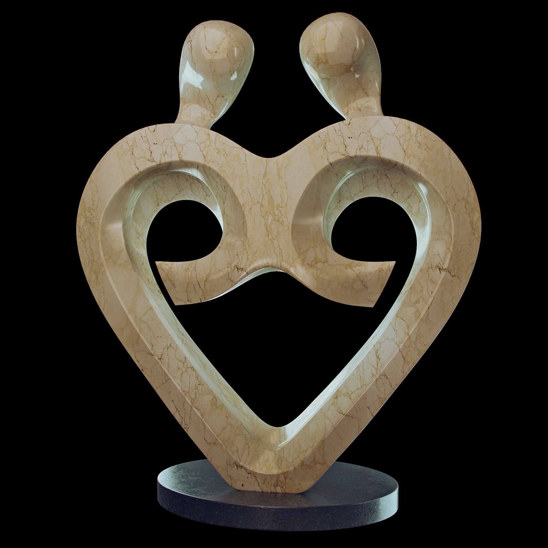 2014 - Marble heart