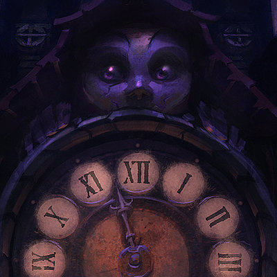 Adolfo navarro clock room mirror of fate