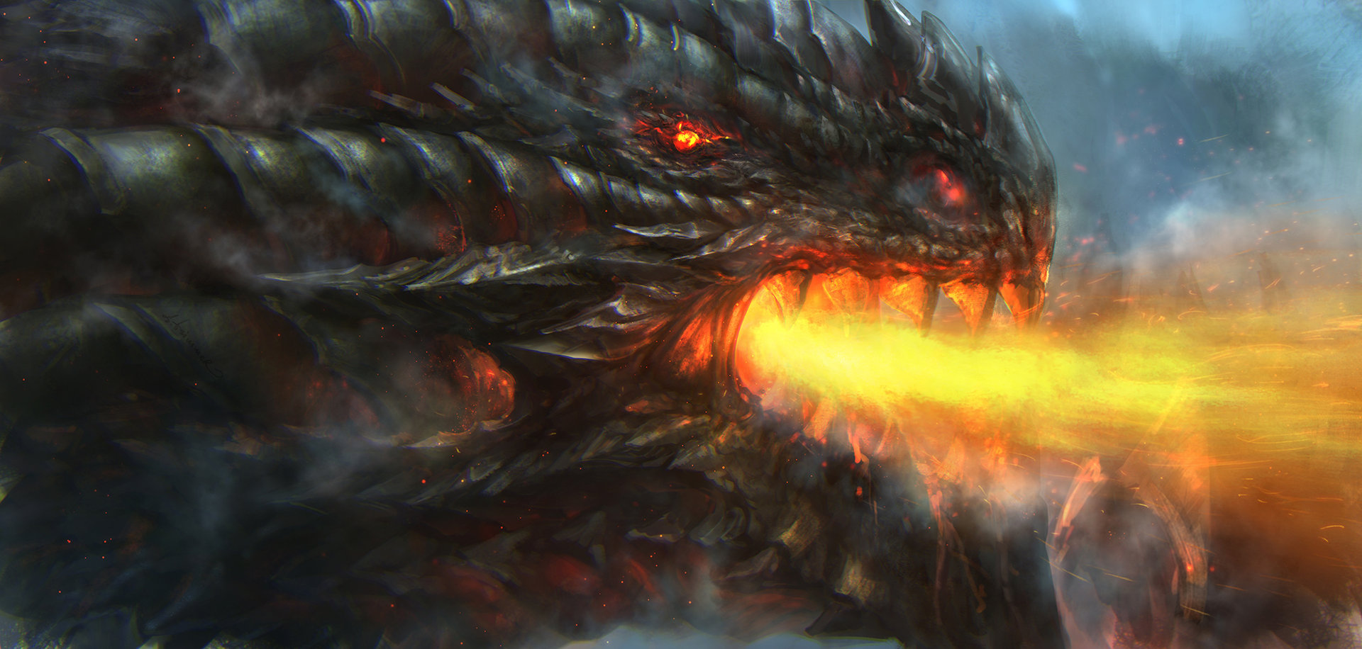 ArtStation Dragon's Kiss