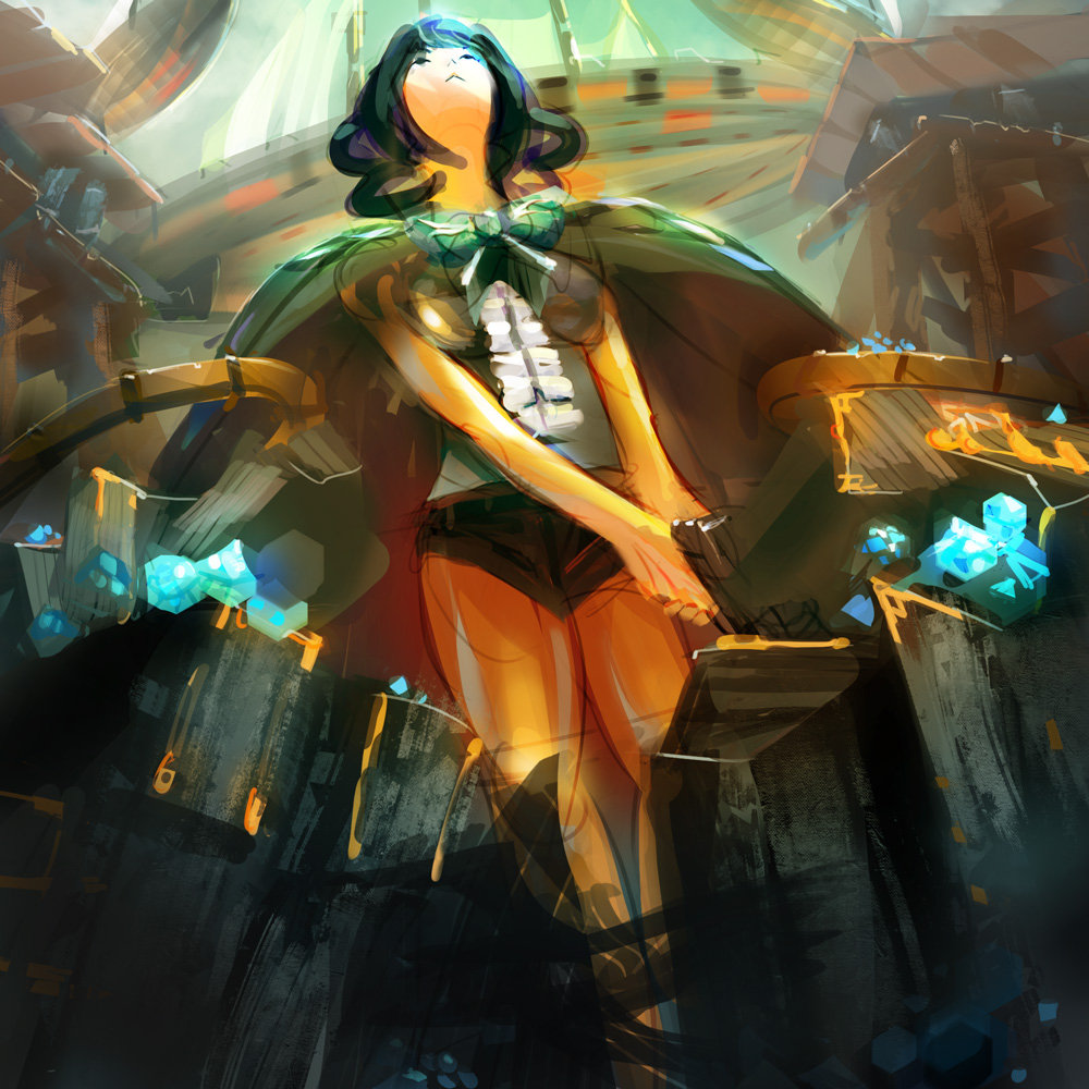 Artstation Ain From One Piece Series Fyodor Ananiev