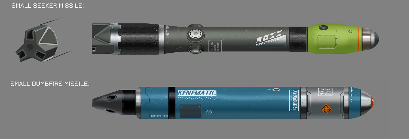 Small caliber missiles