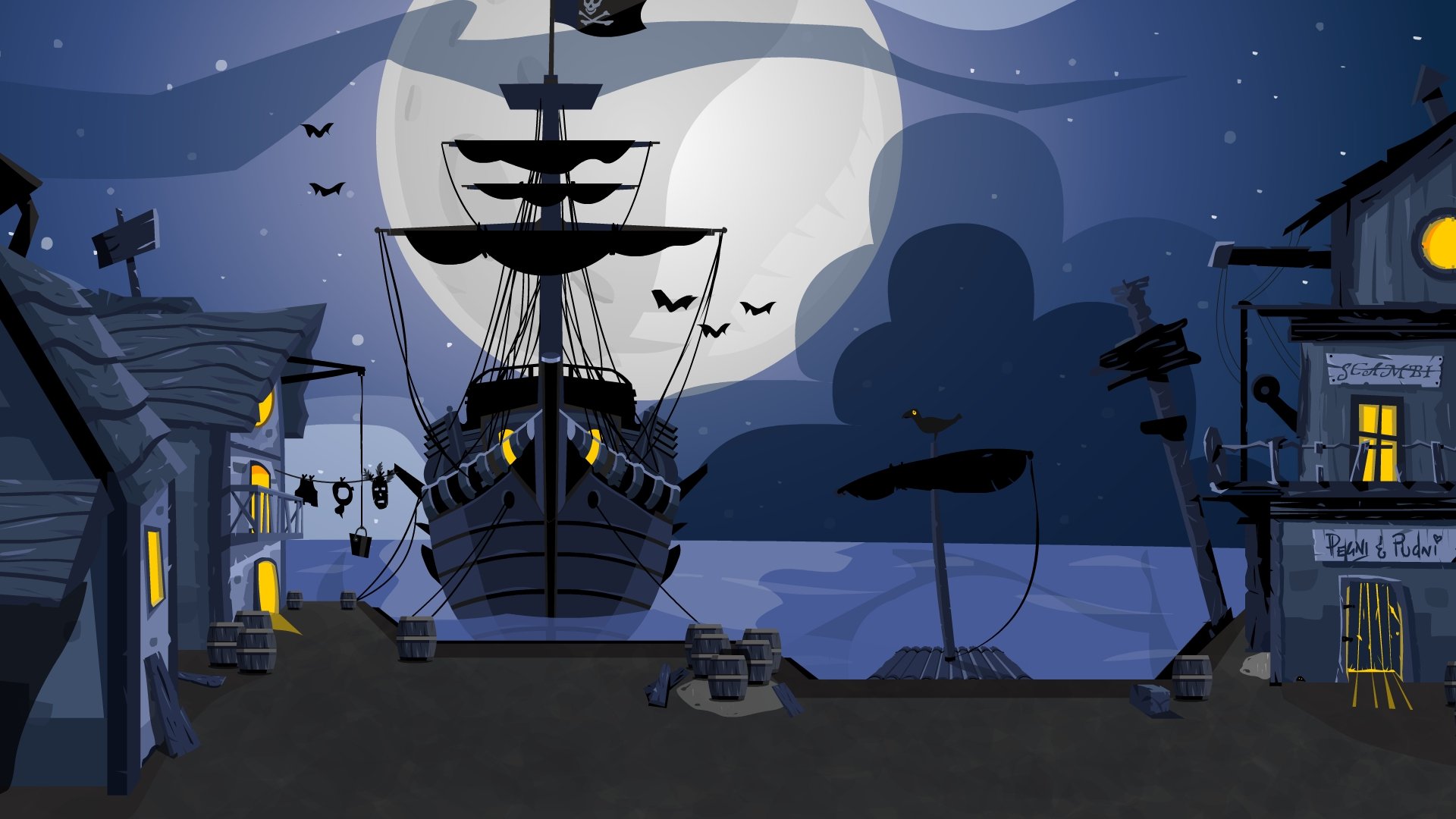 Artstation Pirate Environment Antonio D Amore