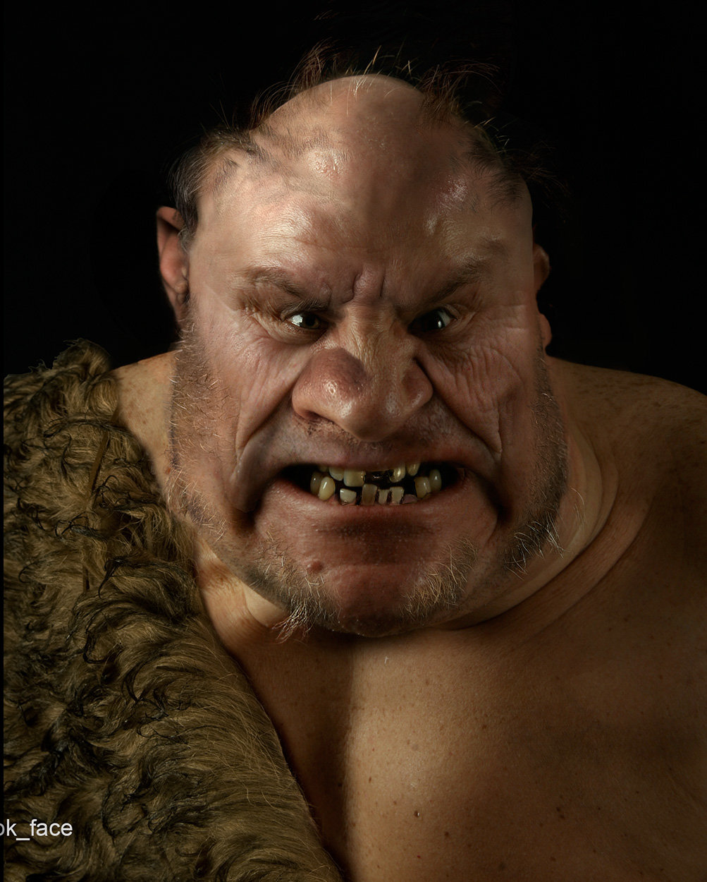 giant head variations v005, done for harry potter and the deathly hallows part 2