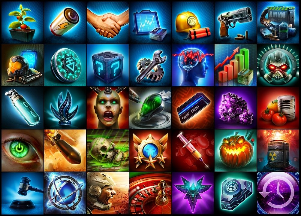 ArtStation - XENO WARS icon set