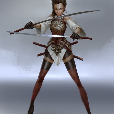 Even amundsen sword lady2