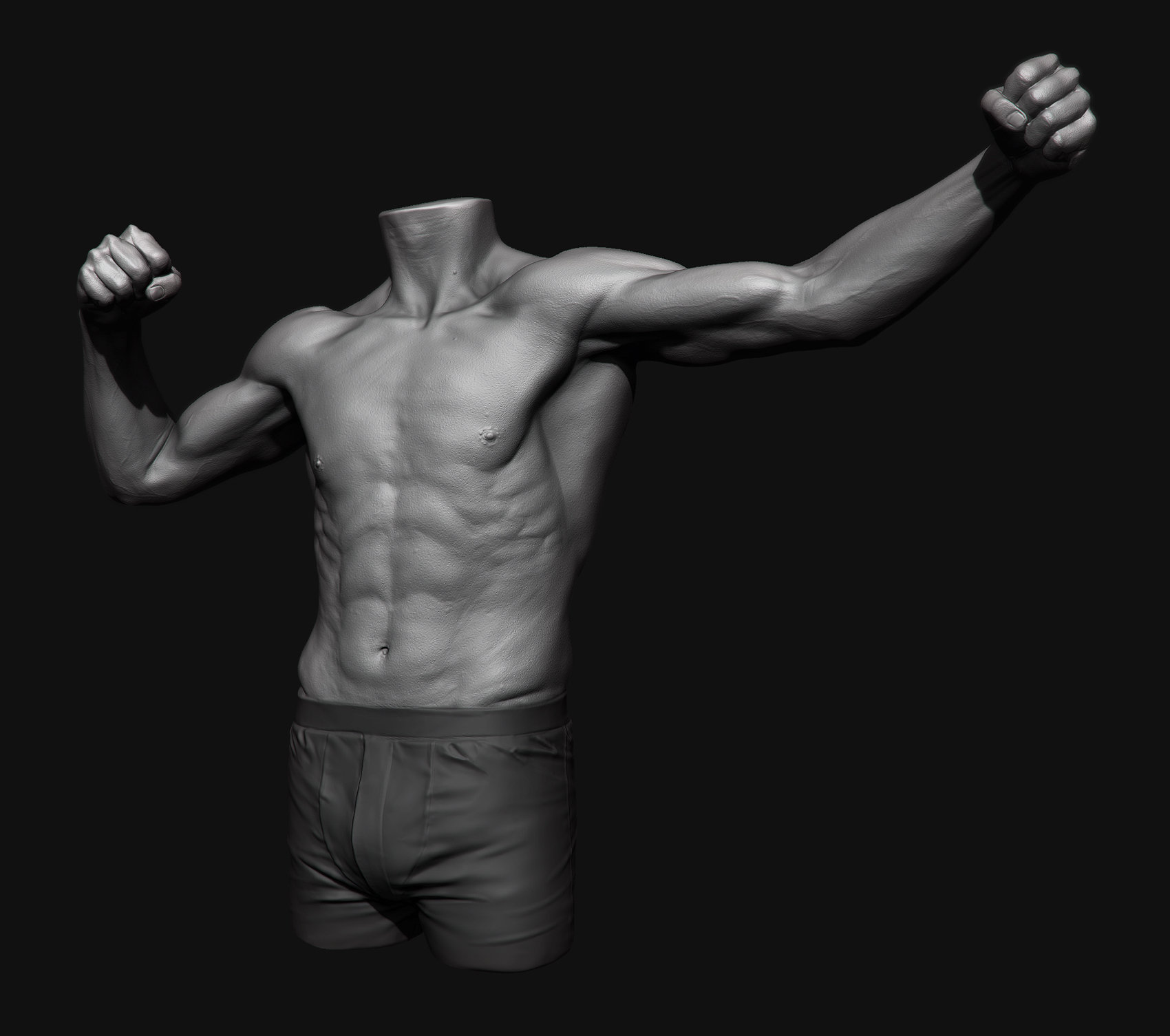 ArtStation - Torso Study, Tom Parker