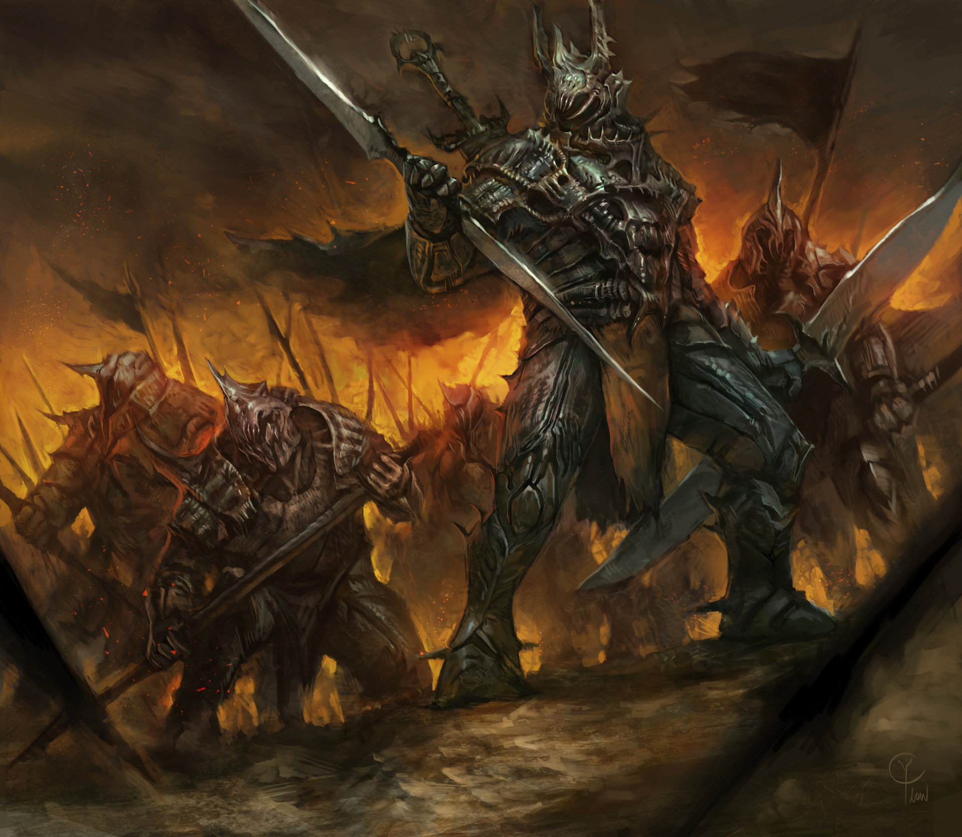 ArtStation - Dark Warriors