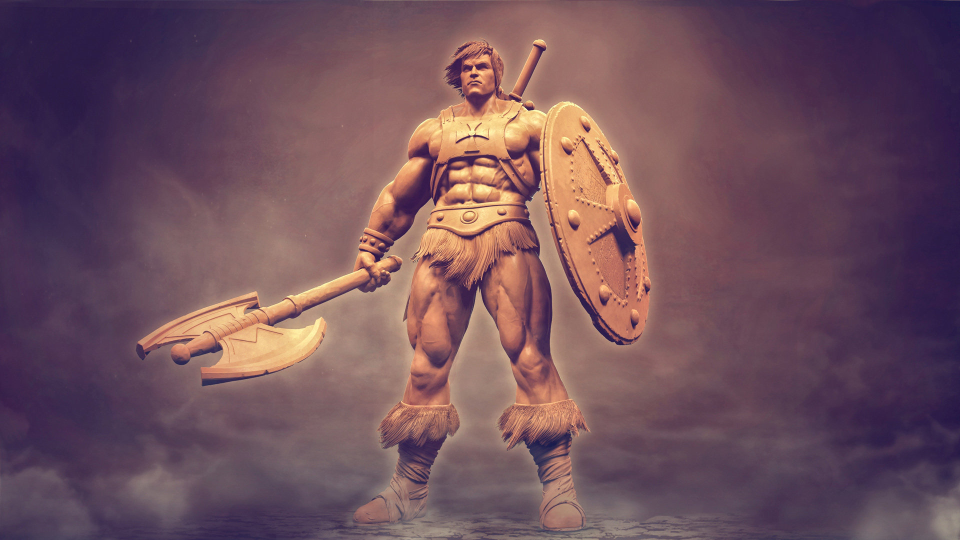 Artstation He Man Rishi Raj