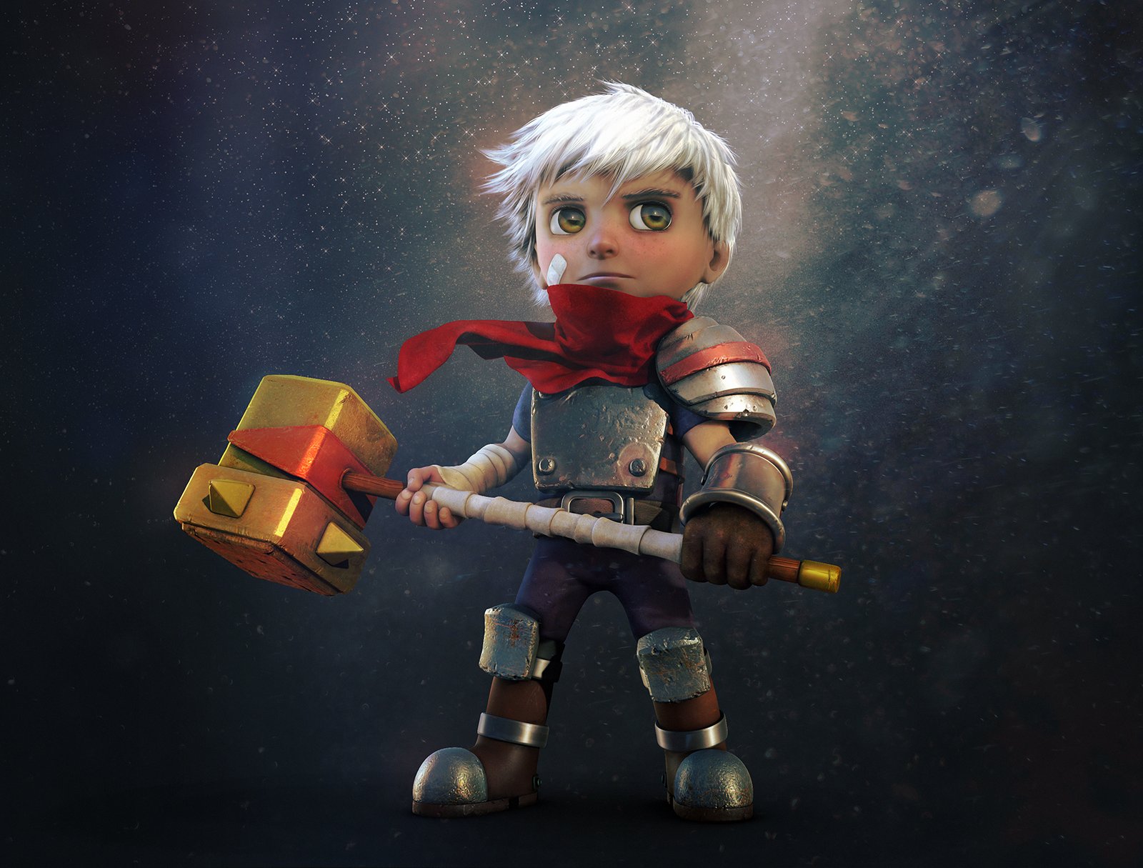 Artstation The Kid From Bastion Nick Gunn
