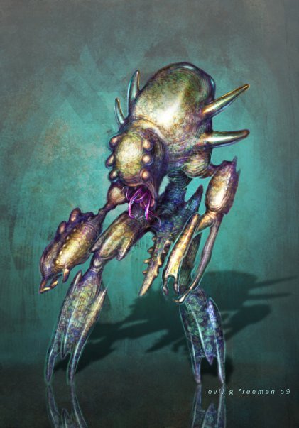 Artstation Alien Concept Art Gary Freeman