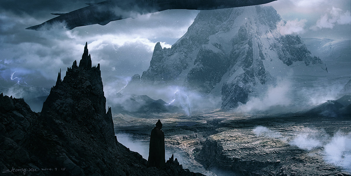 Xu Zhang Concept Art Prometheus Fan Art