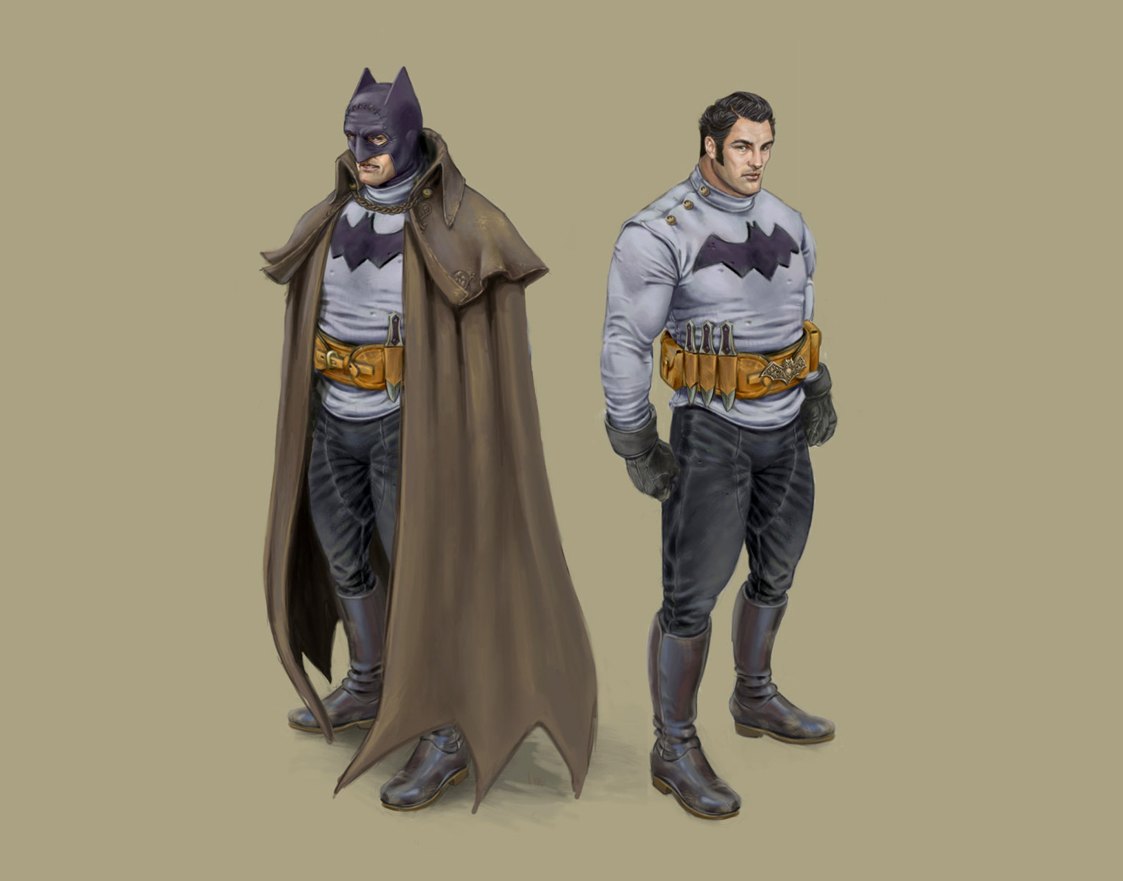 Artstation Gotham By Gaslight Batman Stephen Langmead