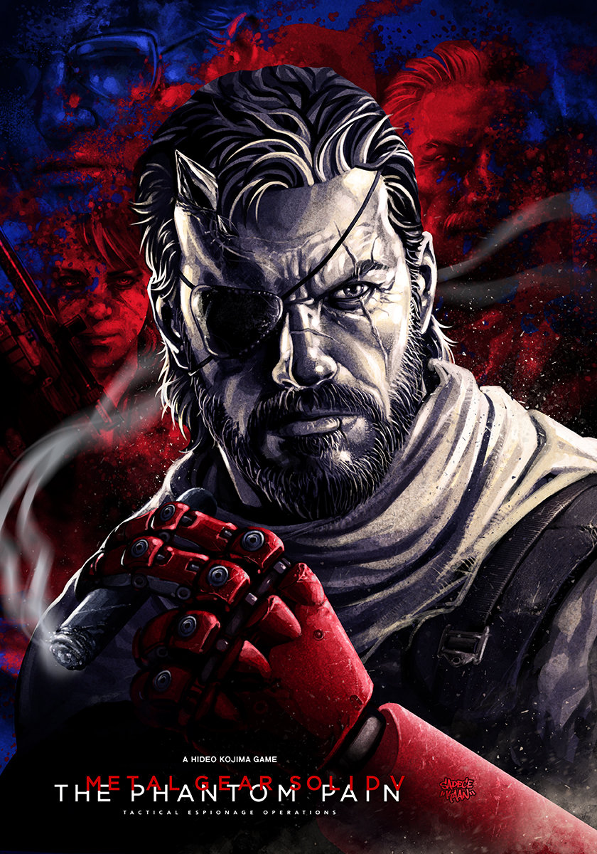 Artstation Snake Metal Gear Solid V Phantom Pain Sadece