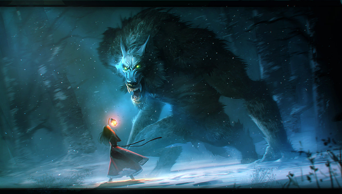 Artstation Werewolf Aleksandr Nikonov