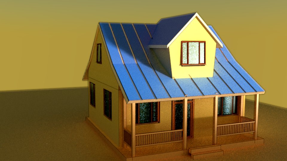 Artstation Anime House Ibrahima Sarr