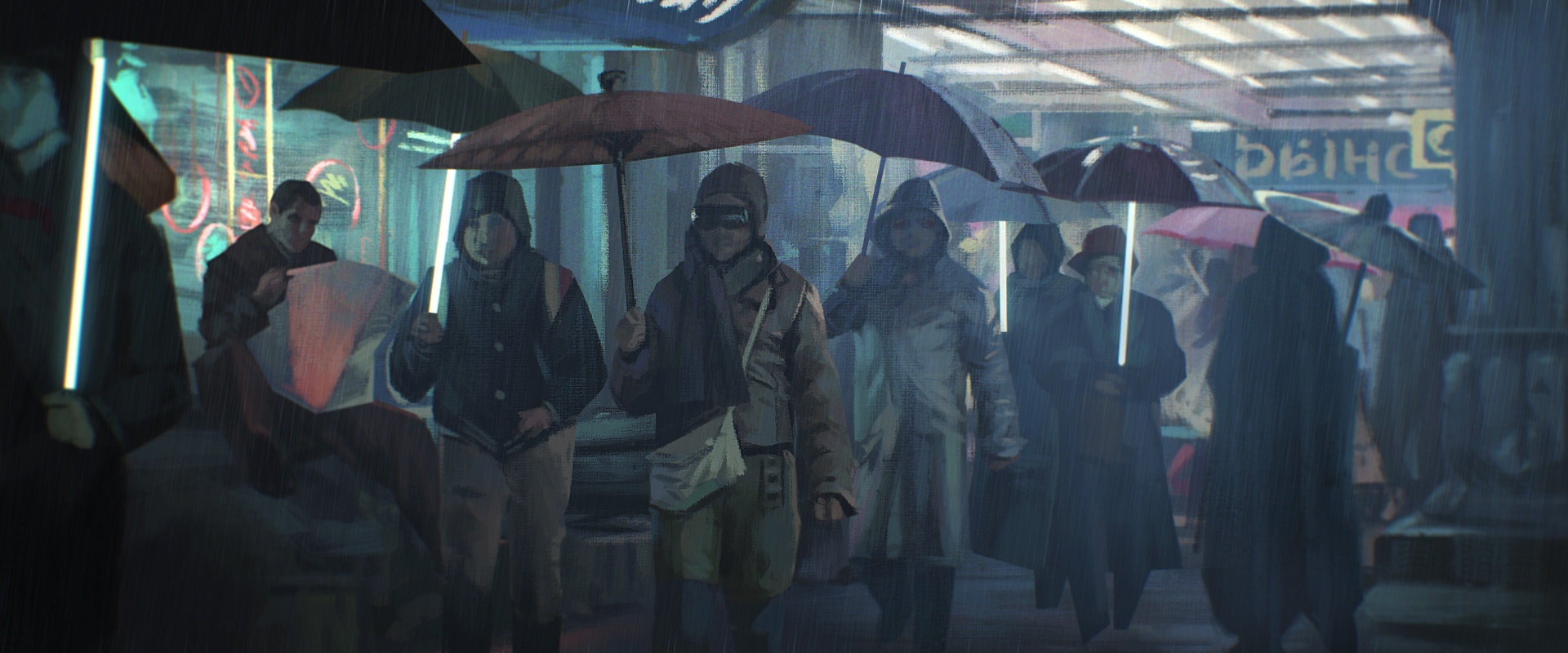ArtStation Study from Blade Runner Streets I, Pau Cabrera