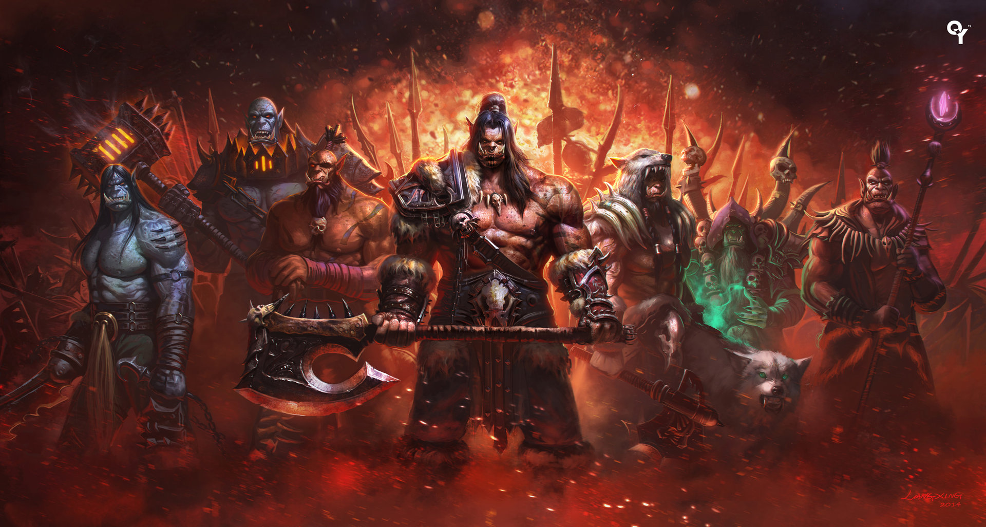 ArtStation - Warlords of Draenor, Liang xing