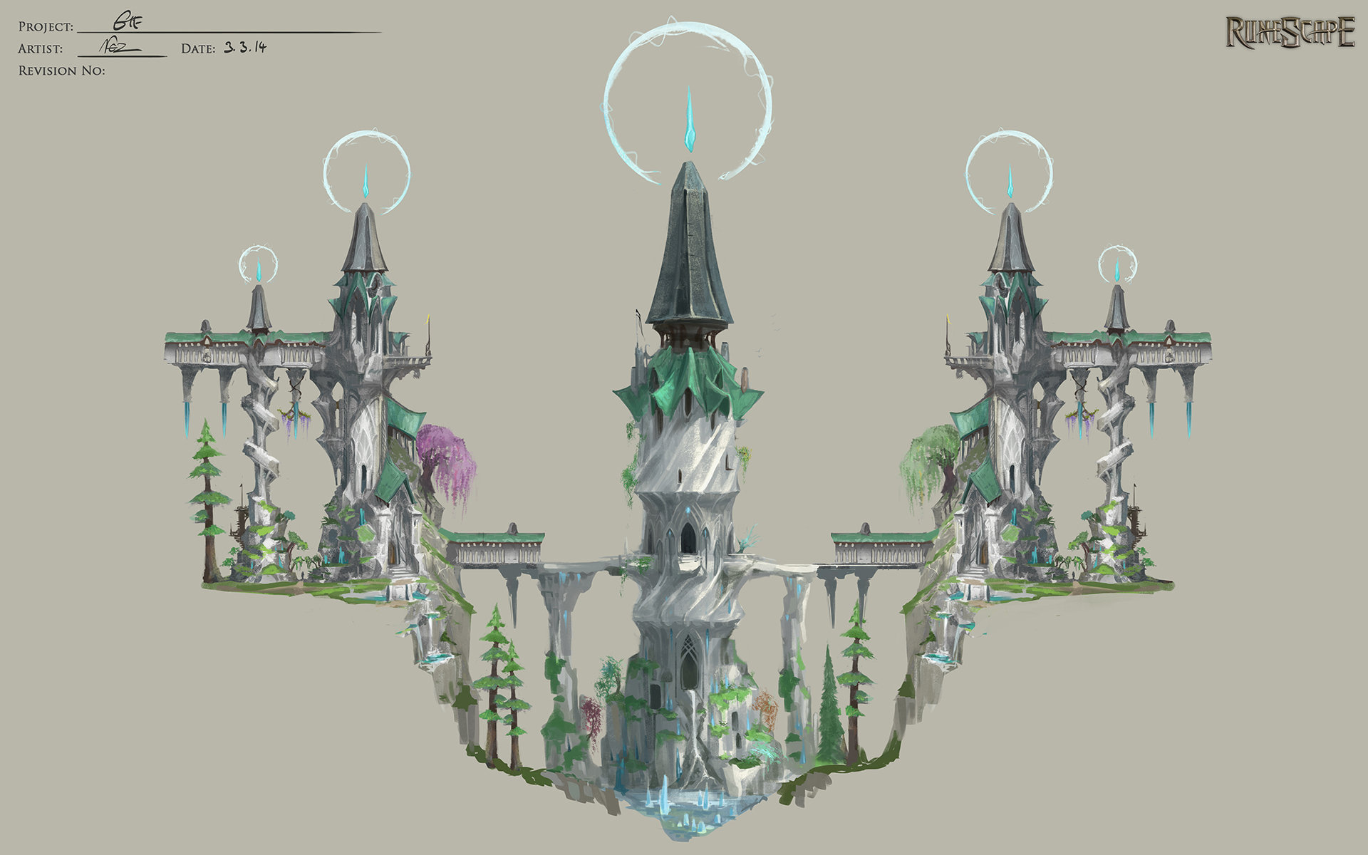 Tower of fantasy живописные места карта