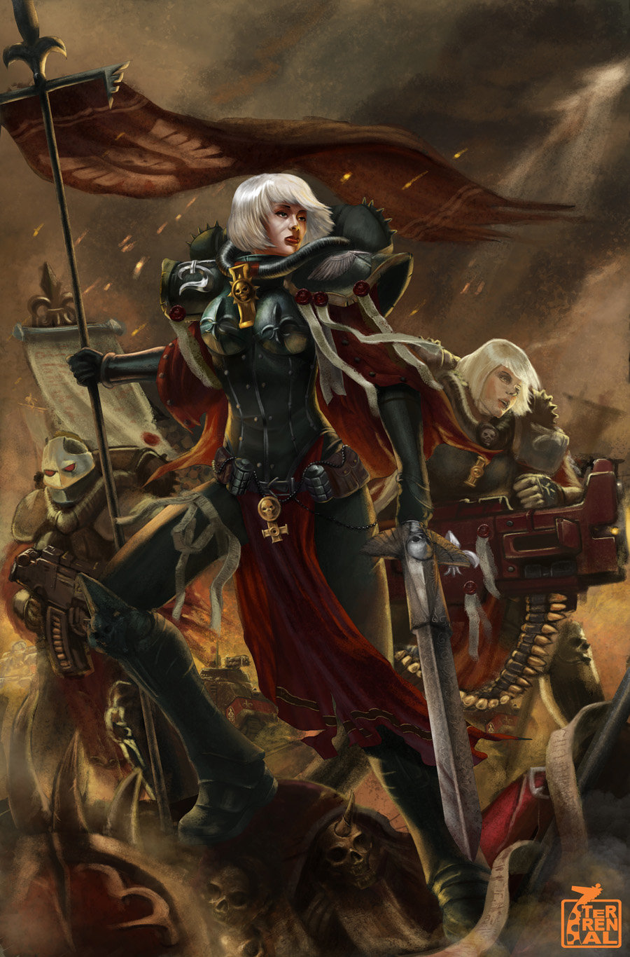 ArtStation - Adepta Sororitas