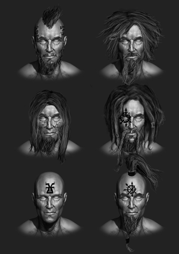 pics Warhammer 40K Chaos Cultist Art none
