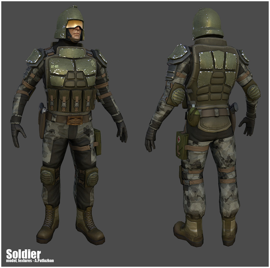 ArtStation - Solider