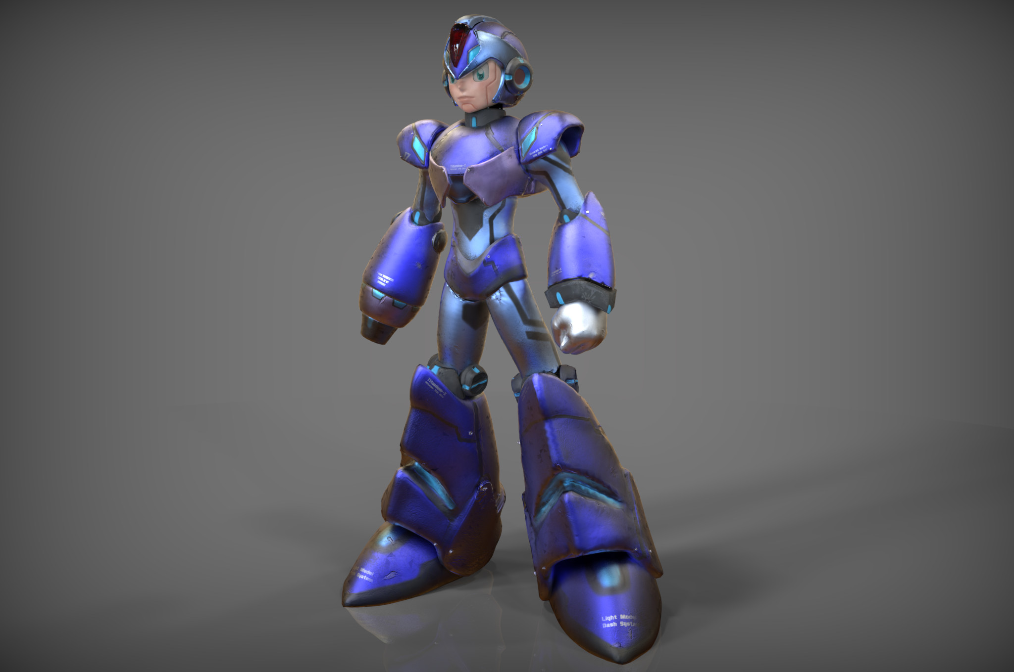 Artstation Megaman X Ver Ke J D Viardo