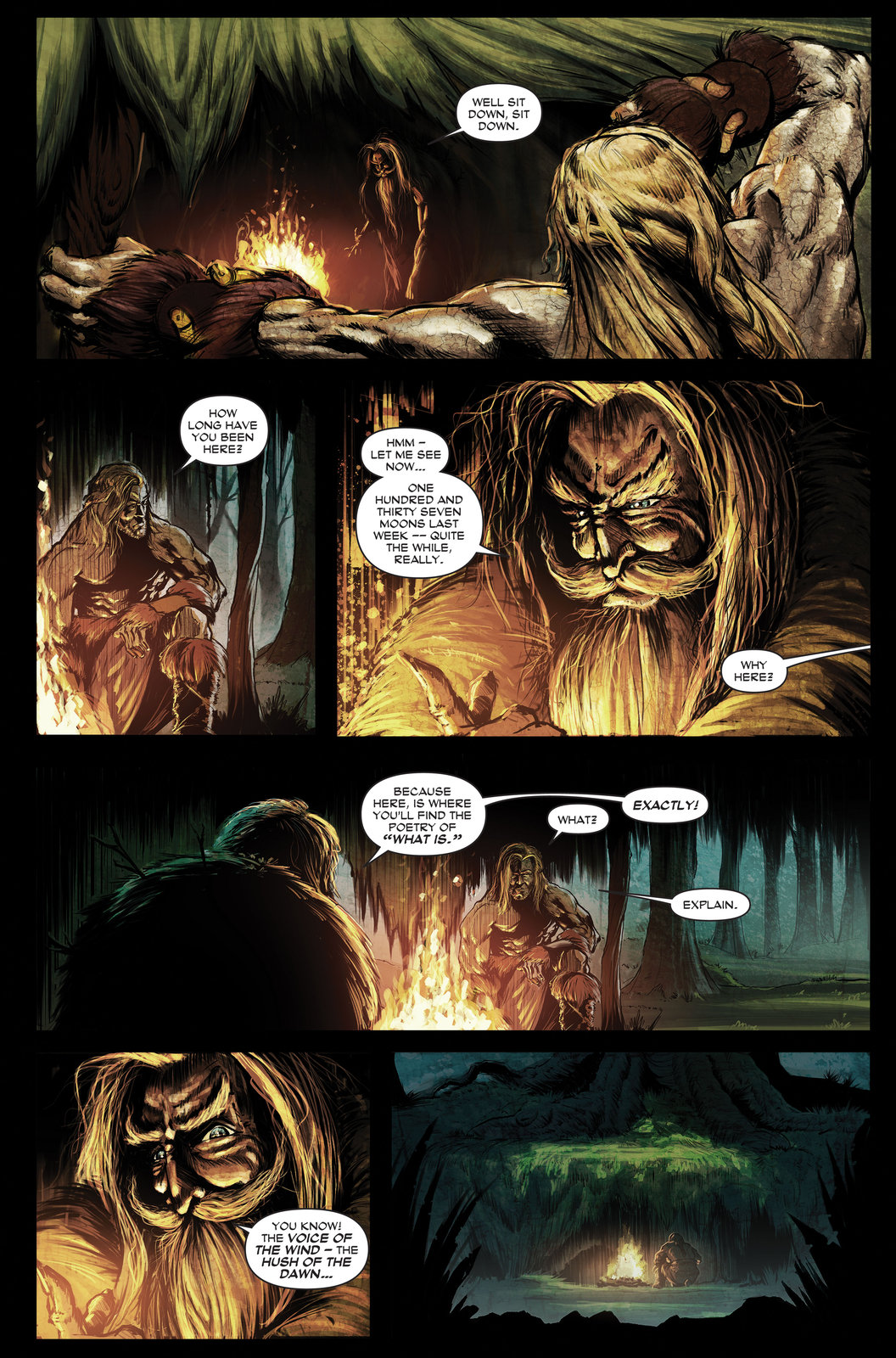 Finn McCool Comic - Finn's first meeting with Finegas