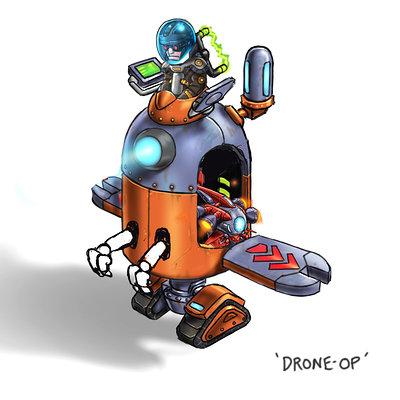 Lloyd chidgzey drone op arm idea