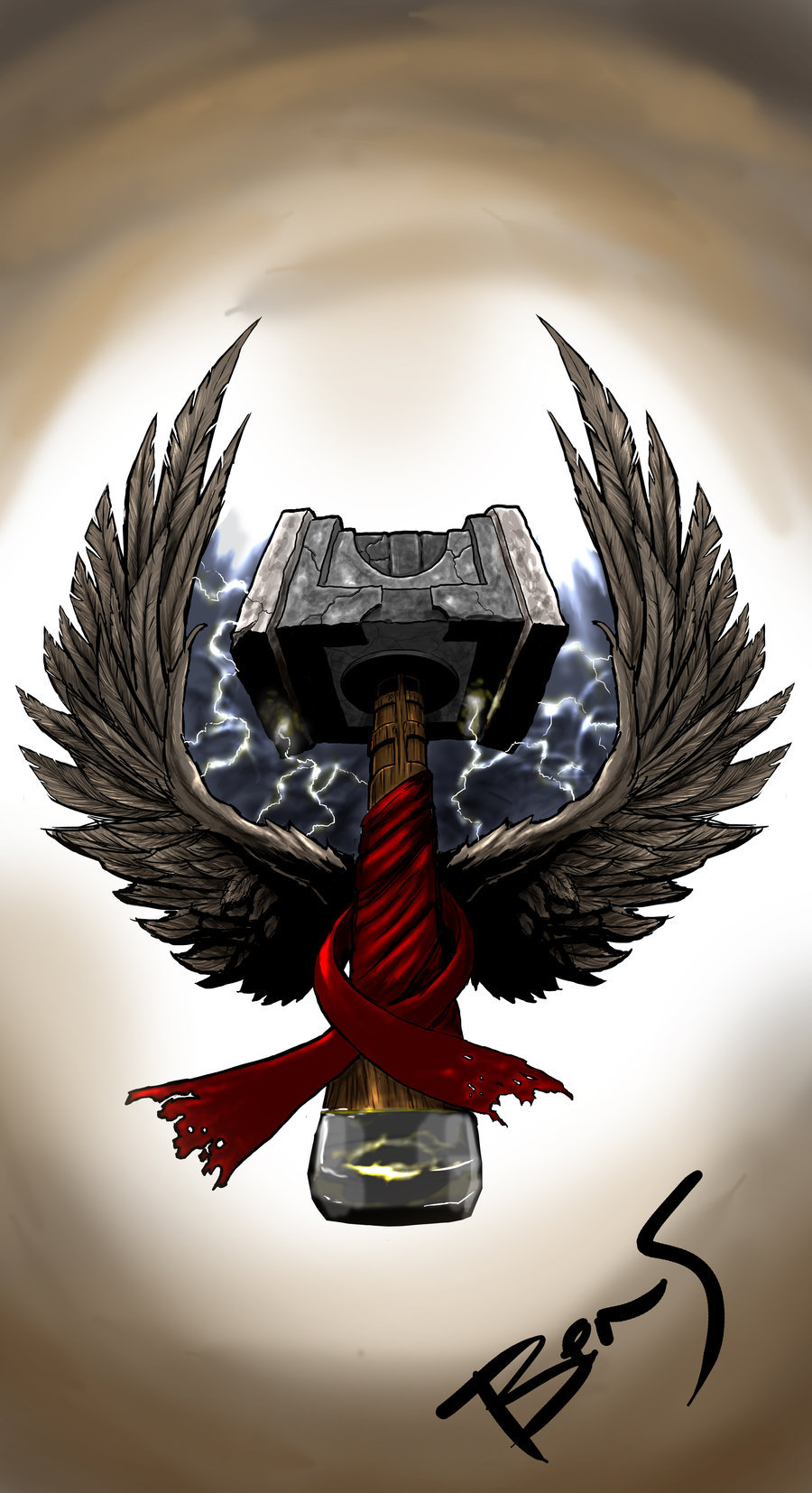 Benjamin Swanson Mjolnir Tattoo Want to see the world's best mjolnir tattoo designs? benjamin swanson mjolnir tattoo